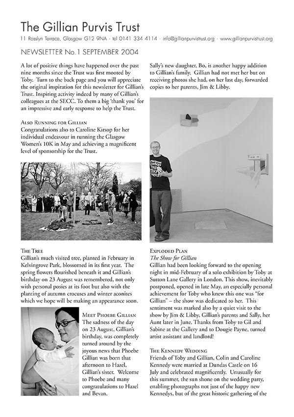 September 2004 Newsletter
