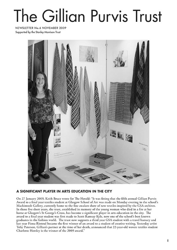November 2009 Newsletter